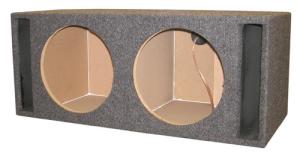Quality DUAL 12 INCH PORTED MDF EMPTY BOX wholesale
