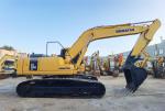 Surplus Used Hydraulic Komatsu PC220 Excavator With Aircon Unit