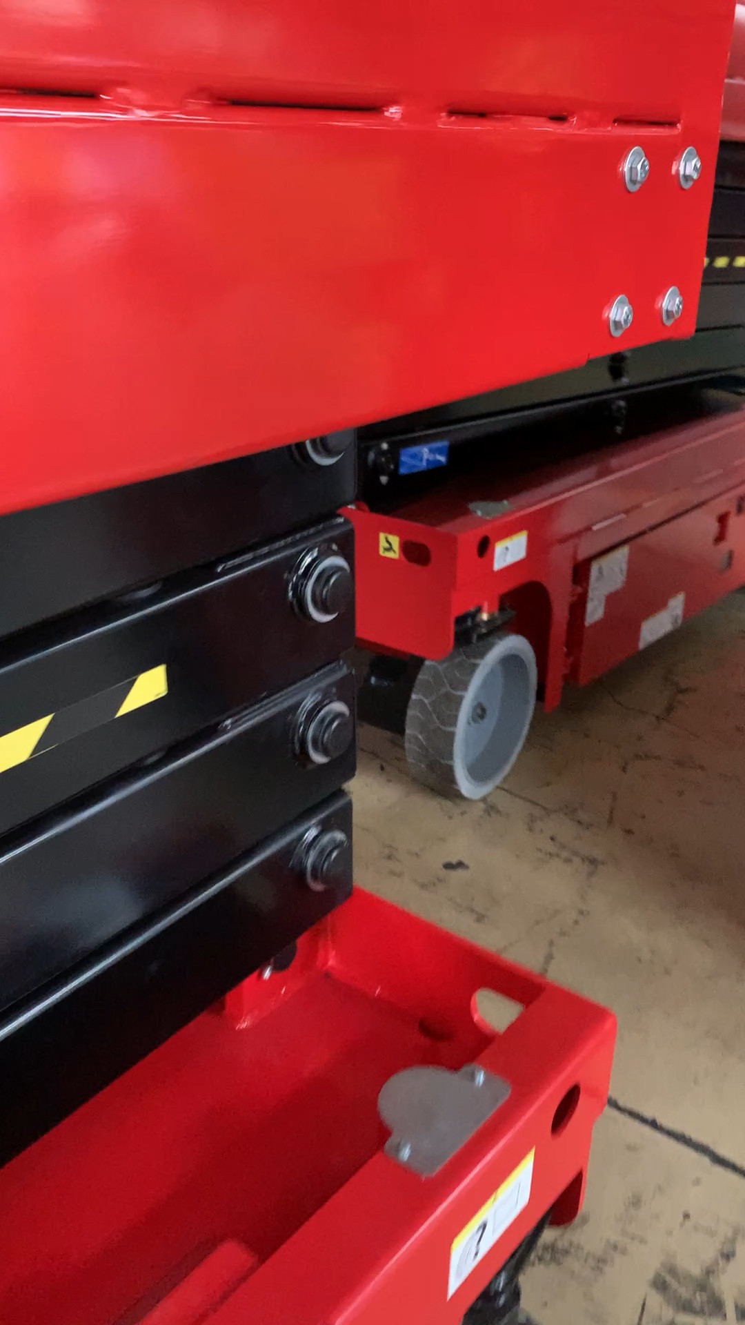 10m Height 450kg Hydraulic Scissor Lift Platform For Construction