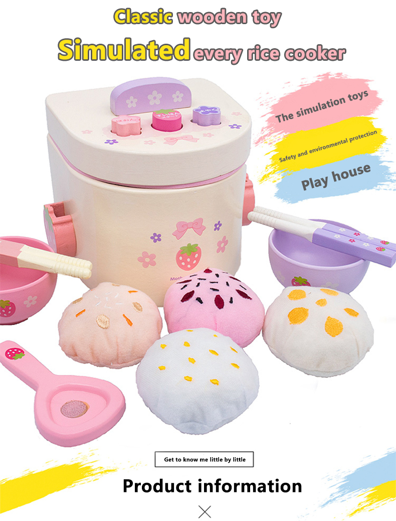Kitchen Toy Set Girls Cooking Baby Developmental Toys Utensils Early Education