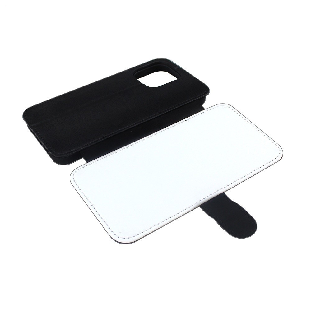 Personalized Sublimation Coated Flip Wallet Phone Cases For IPhone Models