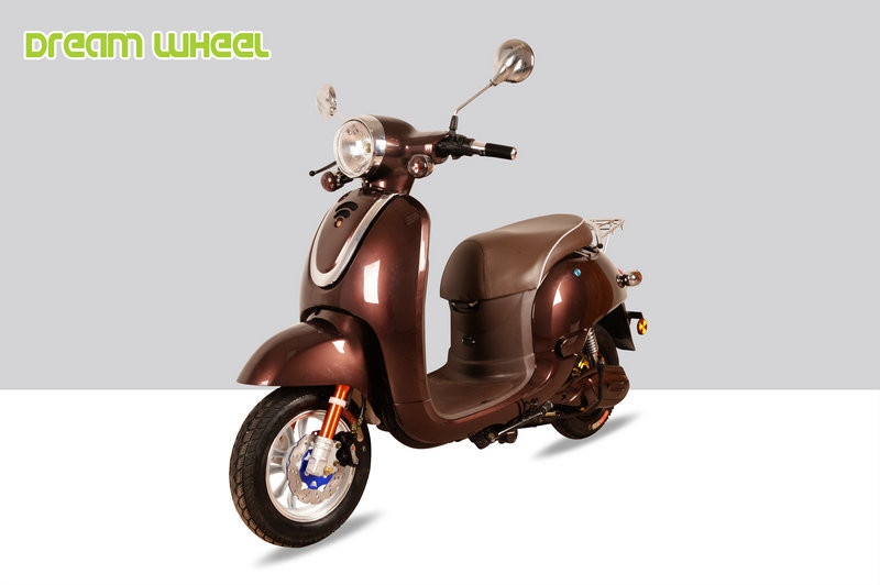 Single Speed Mode Pedal Assist Scooter 10"X3.0 Tire For Women