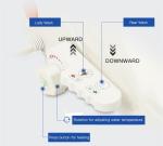 Hot sell japanese heated bidet toilet seat plastic