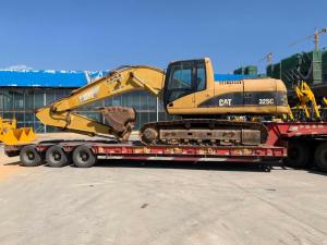 Quality Original Color Crawler Used CAT Excavators Direct Injection 0.9M3 Bucket Size wholesale
