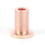 Pure Copper Forging Parts Precision Services Copper Cold Extruded Parts