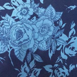 Quality OEM Navy Blue 70g/M2 Polyester Mattress Fabric Tear Resistant wholesale