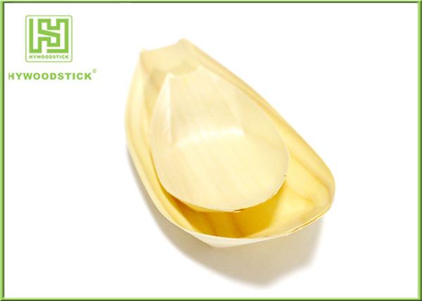 Wholesale Disposable Wooden Sushi Boat / Food Container for Food