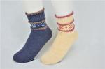 Organic Cotton Yellow Mens Argyle Dress Socks With Elastic Persistent Material