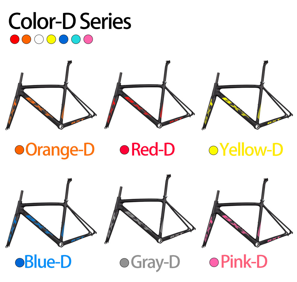 Aero Shaping Carbon Road Bike Frame Racing Bike Frameset V Brake