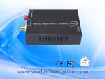 1CH RCA audio to fiber converters over sm fiber to 120KM for professional AV