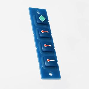 Quality Chemical Resistant Custom Rubber Keypads With Multimedia Keys wholesale