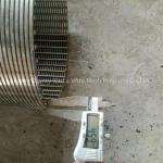 Customizable Stainless Steel Sand Control Johnson Wedge Wire Oil Well Screen