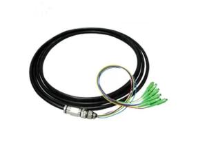 Quality 6 Core SC APC Fiber Optic Pigtail Outdoor SM 9/125 G652D Fiber Cable wholesale