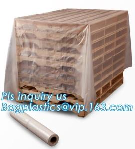 Quality moisture proof reusable virgin plastic pallet cover, poly square bottom bag pallet top cover bags plastic vinyl cover fo wholesale