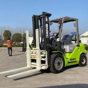 Quality Warehouse Forklift Machine with Fork Size 1070*125*50mm and Overhead Guard Height 2090mm wholesale