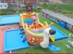 0.9mm Plato PVC Inflatable Water Park Heat Sealing