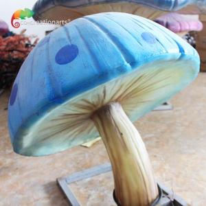 Quality Highly Durable Fiberglass Animatronic Mushrooms Illuminated Animals In Theme Park wholesale