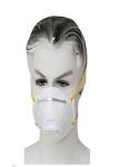 Valved FFP2 Dust Mask Anti Bacterial Glassfiber Free For Personnel Protection