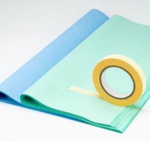 Quality Surgical Sterilization Autoclave Wrapping Paper Crepe Paper Sheets EN868-2 wholesale