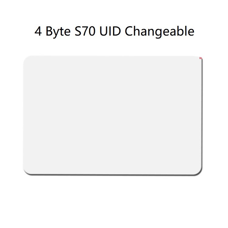UID Changeable 4 Byte Passive RFID Card , PVC RFID Access Control Card ISO14443A