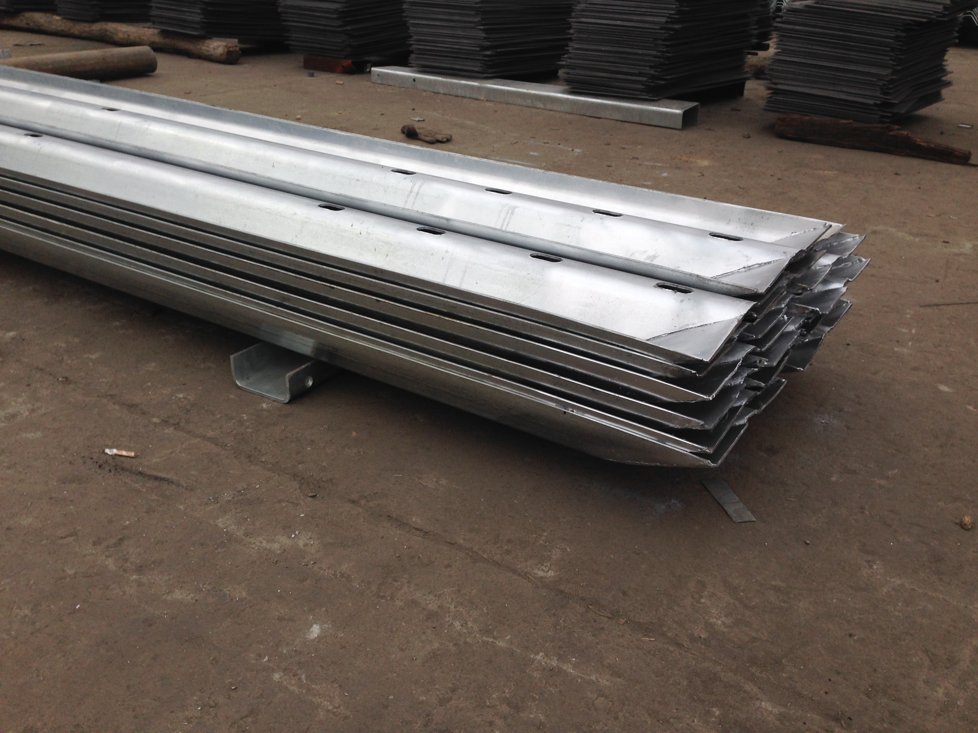 Stainless Steel W Beam Highway Bridge Head Guardrail Road Traffic Safety Best Choice