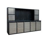 40 Drawers Stainless Steel Workbench Tool Storage Box Ideal for Garage