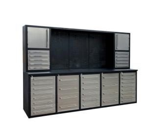 Quality Thickness 0.8mm-1.50mm Tool Set Cabinet Large Metal Tool Box Workshop Storage Cabinet wholesale