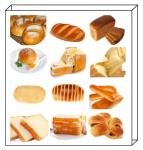 100-2000Kg/Hour Industrial Bakery Equipment, Bread Bakery Plant / Machine