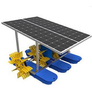 Quality 0.75KW Paddle Wheel Aerator Solar 25Lbs For Aquaculture Water Garden wholesale