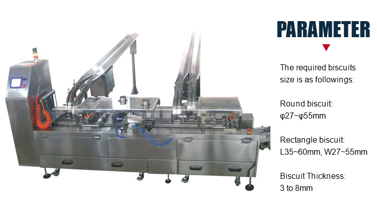 Good Price Biscuit Cream Sandwiching Machine 3 To 8mm Biscuit Thickness