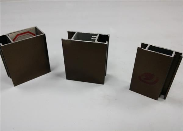 6463 Aluminium Sliding Window Profiles Powder Coating Surface Treatment For