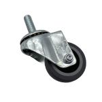 2 Inch Silent Elastomer TPR Soft Wheels 50mm Caster Wear Resistant