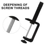 V Slot Workbench Jewelers Bench Clamp 2.35mm Handle Diameter