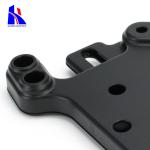 PC LEXAN920 Injection Molded Plastic Parts Hot Runner Black Glossy