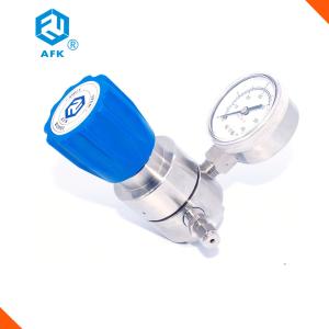 Quality AFK Nitrogen Hydrogen Argon Nitrogen Low Pressure Stainless Steel 2nd stage regulator wholesale
