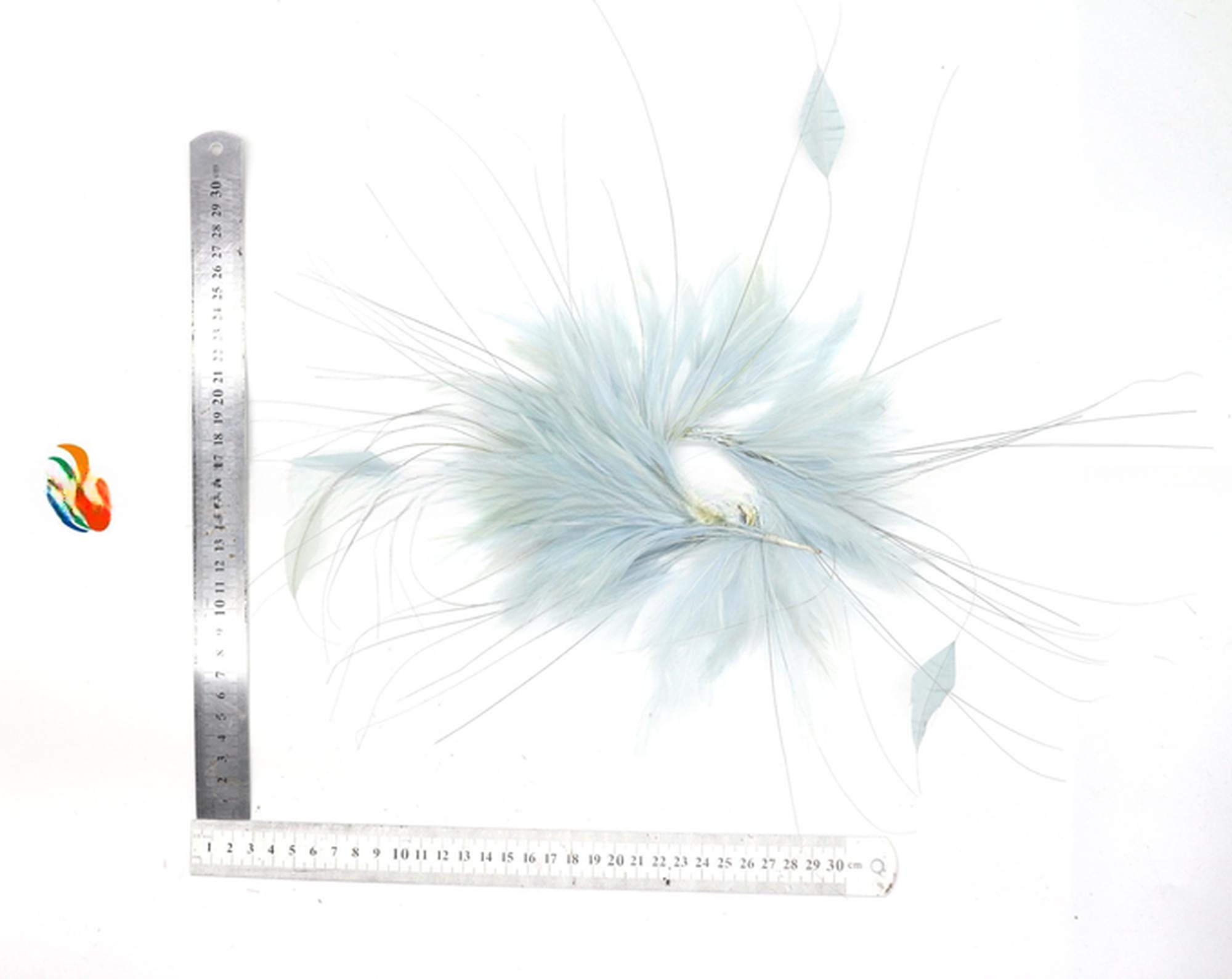 Create Stunning Party Decor with Our Chicken Feather Flower Mount and Wire Accessory