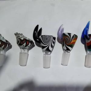 Quality Overstock Glass Water Bong Bowl 18mm Or 14mm Size Mix Colors wholesale