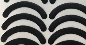 Quality Polytetrafluoroethylene Mouse Feet PTFE Material Curve Shape wholesale