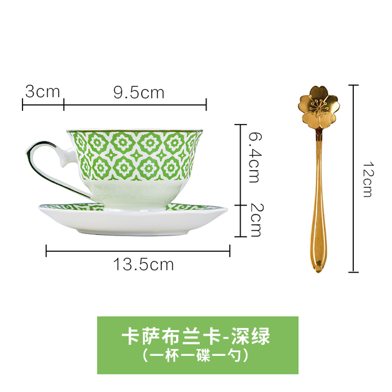 6 Pieces Promotion Ceramic Turkish Coffee Cups Set Porcelain Tee Cup Set Volume Other