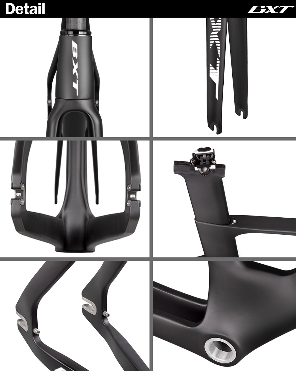 700C Chameleon Color Carbon Fiber Road Frame Fixed Gear Tracking Road Frameset