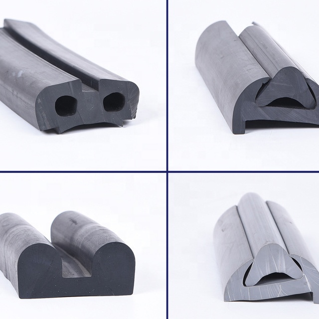 Customized and Rectangular Molded/D Shape Rubber Dock Bumper Fender for Ship Boat