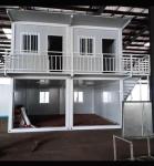 REACHTOP Expandable Prefabricated Container House Office Building Flat Pack