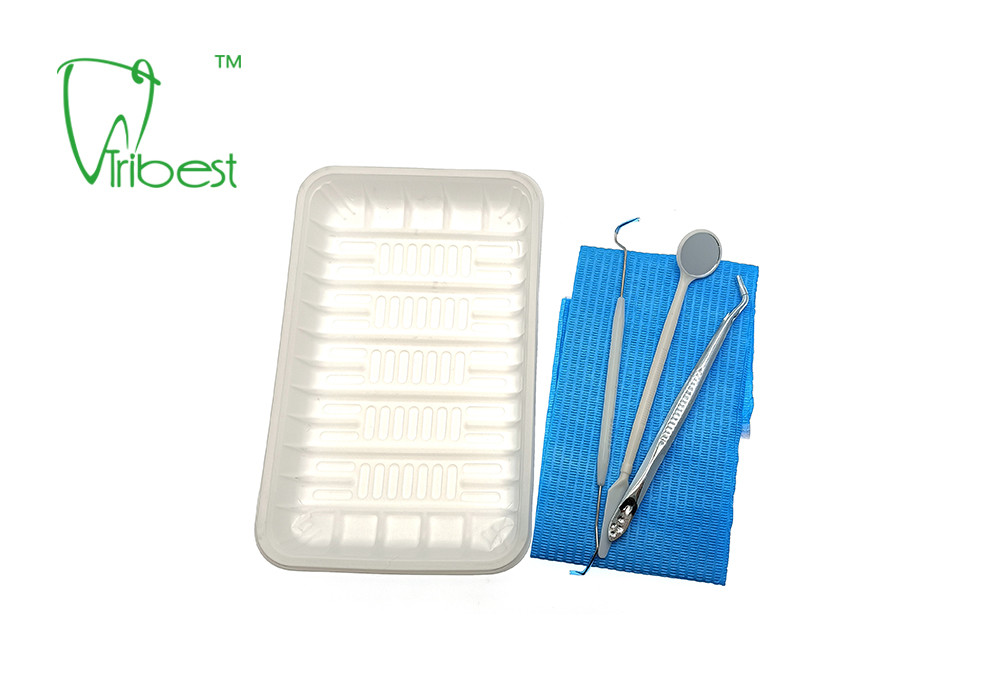 Metal Plastic 5 In 1 Disposable Dental Kit 5in1 Dental Kit For Examination