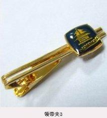 Quality Customed fashion Gold / Antique gold Pad Printing Personalized Tie Bar wholesale
