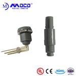 1P Grey Shell 8 Pin Circular Plastic Connector