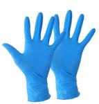 Blue Nitrile Medical Gloves Vinyl Multipurpose Powder Free