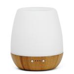 Natural Bamboo Essential Oil Diffuser 180ml Water Tank with warm Color Lights