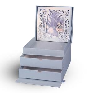 Quality Recyclable Biodegradable Wholesale Custom Logo big present box personalised layered gift box wholesale