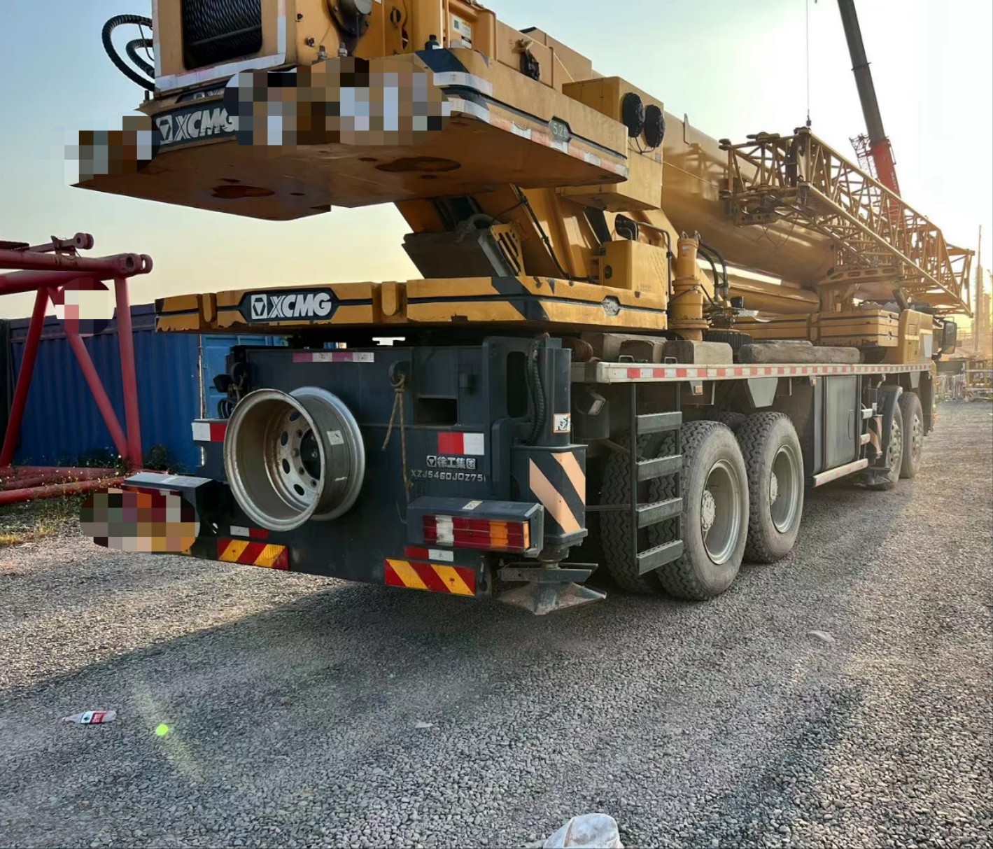 China Construction Lifting Equipment Cranes Hydraulic Truck Mounted Used XC MG QY75KC 75t Mobile Truck Cranes price for Sale