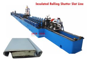 China Insulated Roller Shutter Slat Line, Roll forming Machine on sale